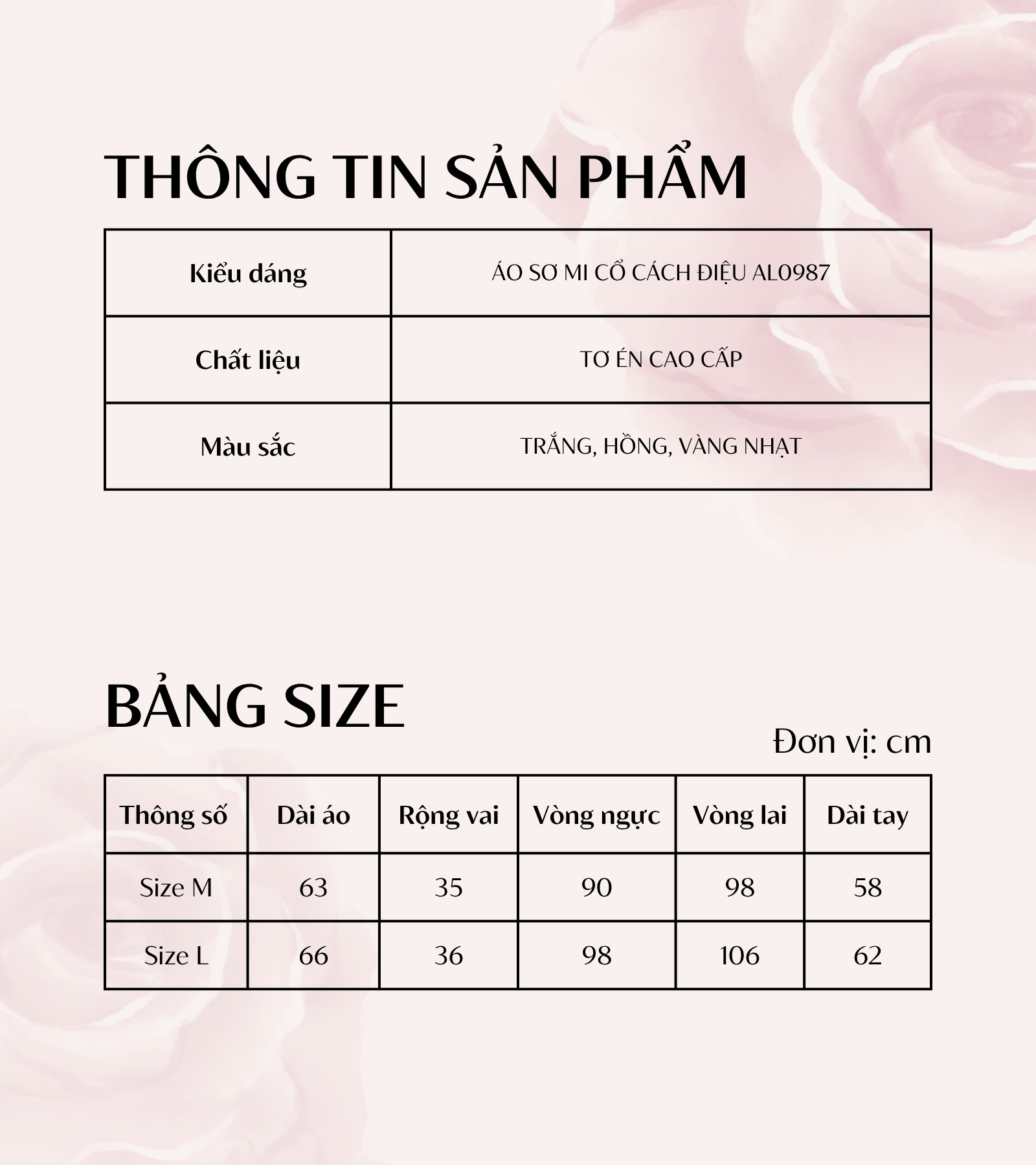 ÁO SƠ MI ĐÍNH KIM TUYẾN TAY DÀI AL0987