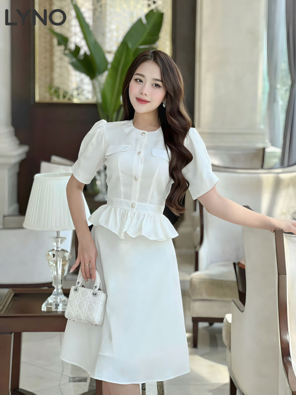 SET ÁO VÁY AK0011