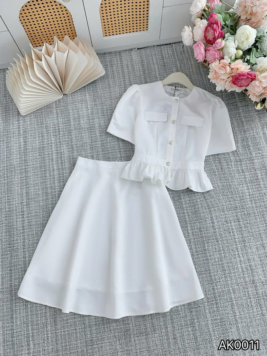 SET ÁO VÁY AK0011