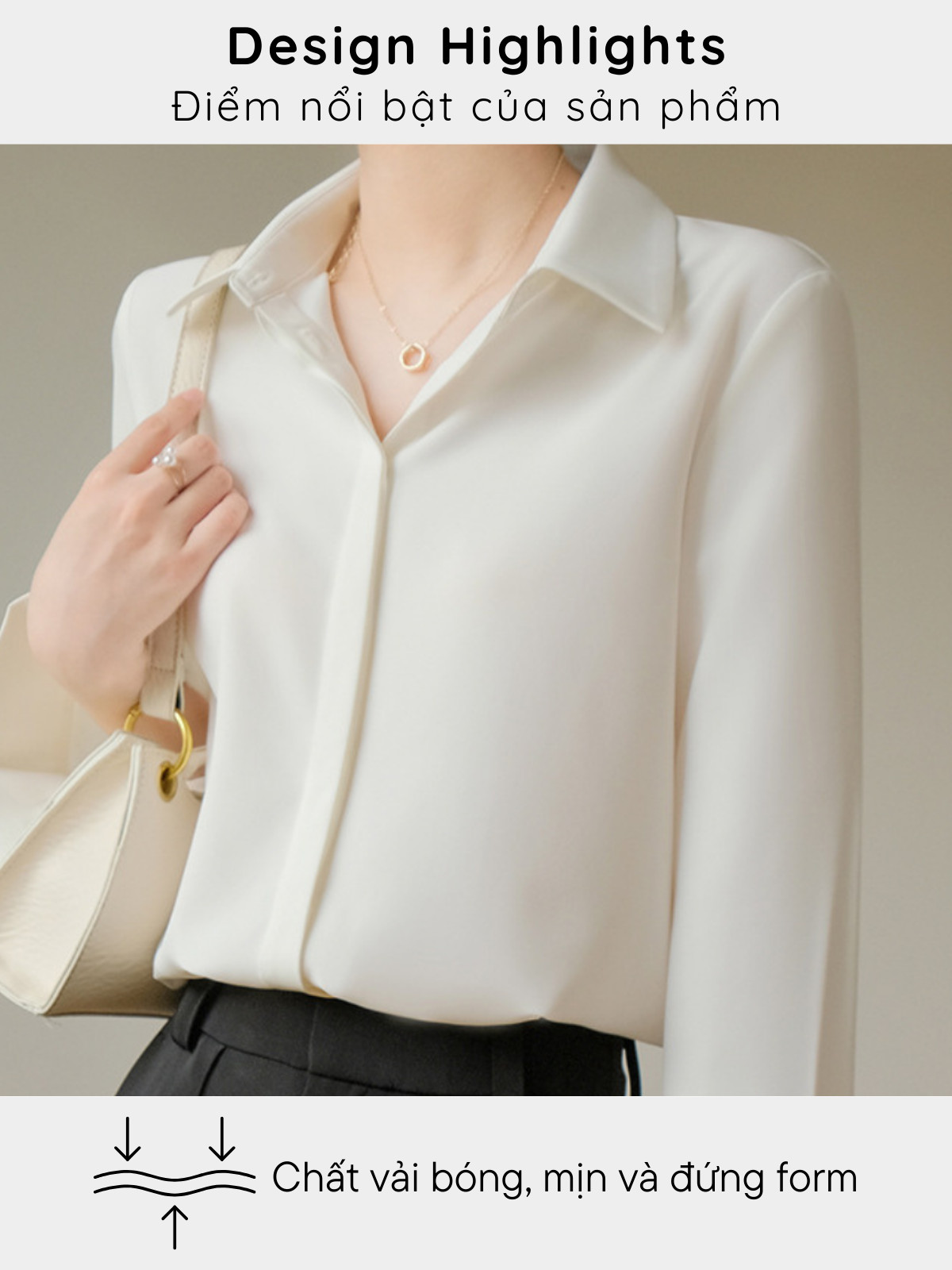 ÁO SƠ MI LỤA AB0484