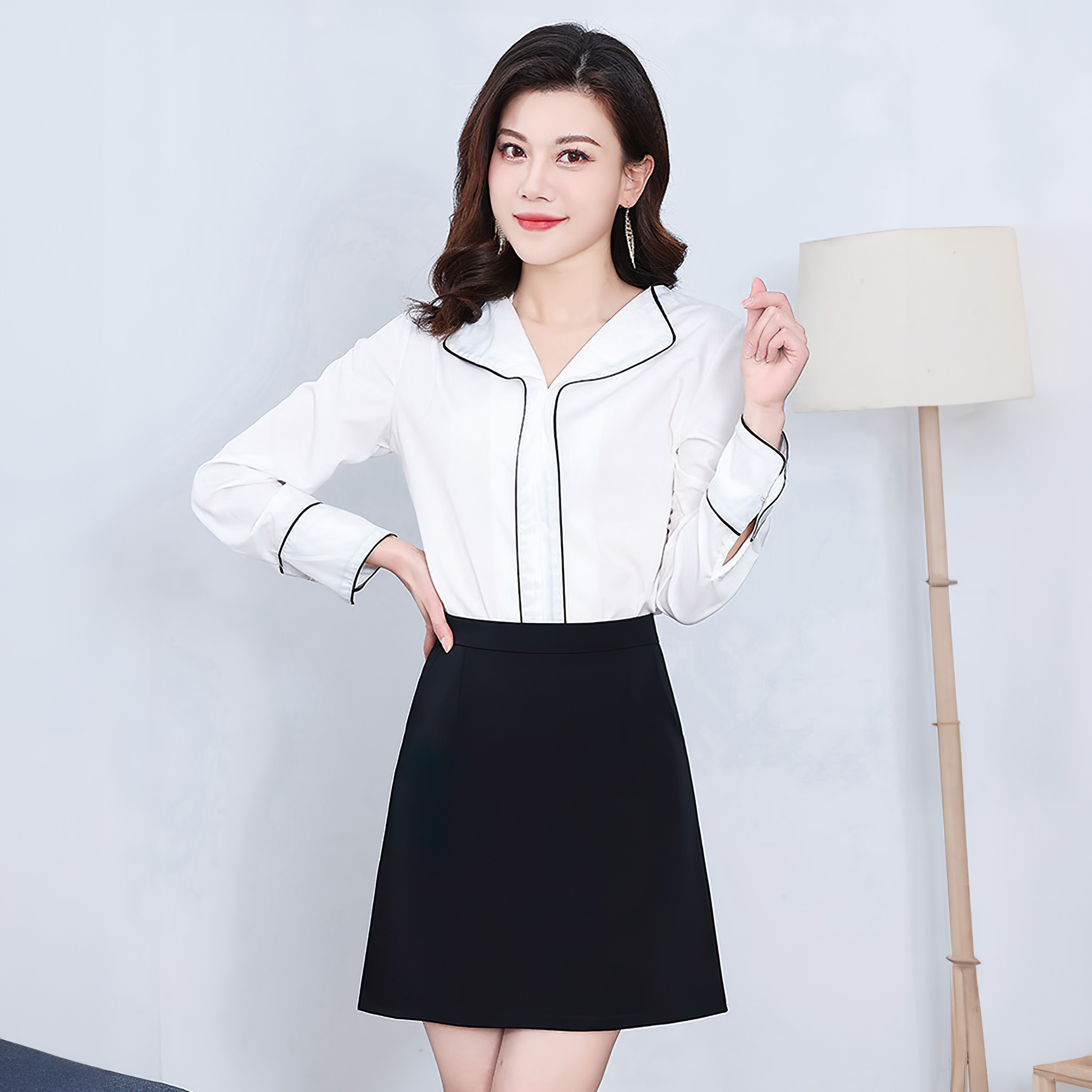 CHÂN VÁY CHỮ A AB0354