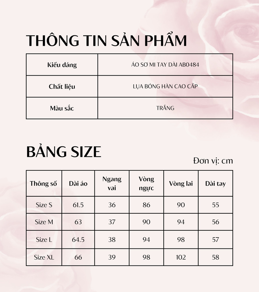 ÁO SƠ MI LỤA AB0484