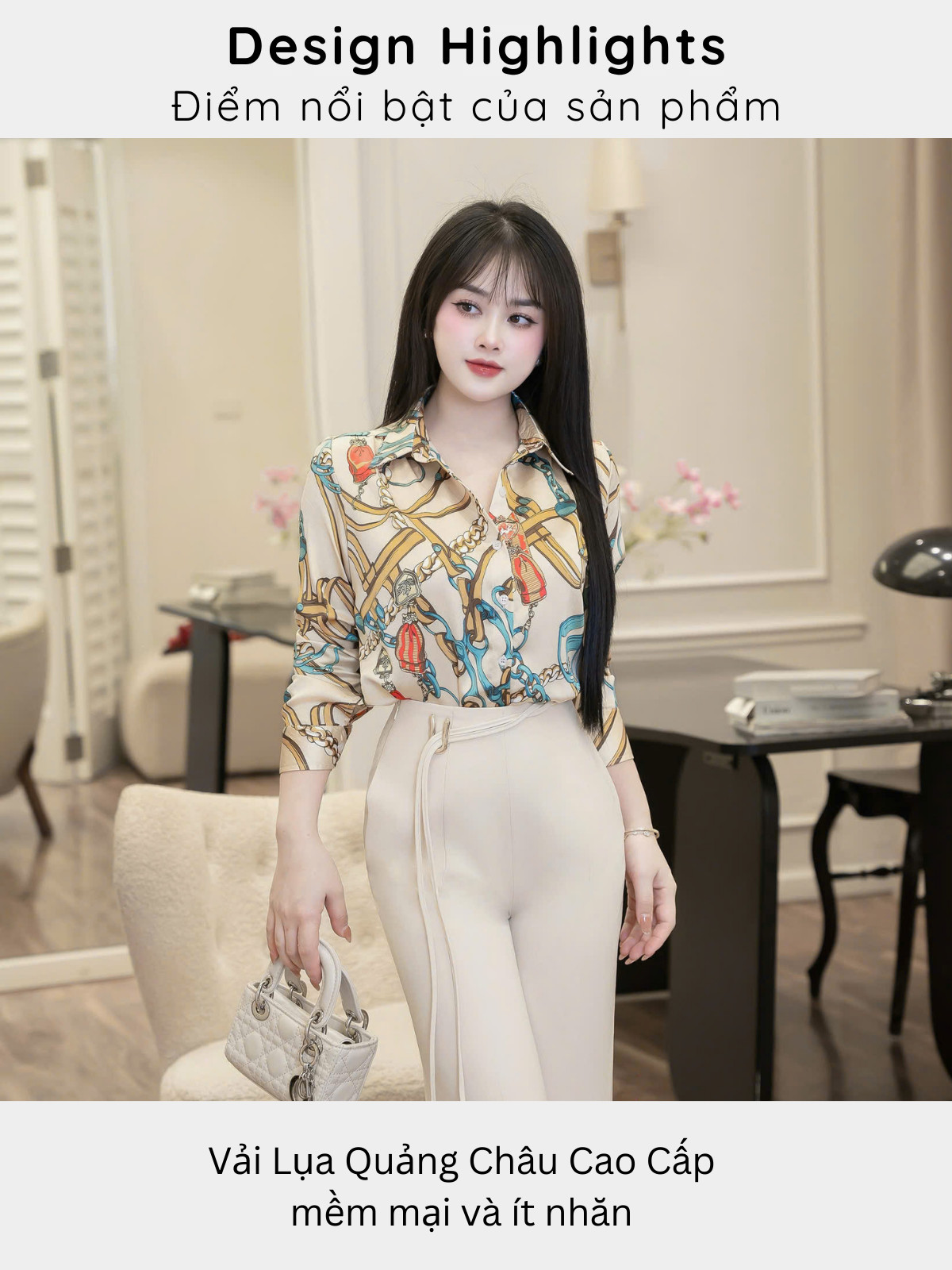 ÁO SƠ MI HỌA TIẾT AB0496