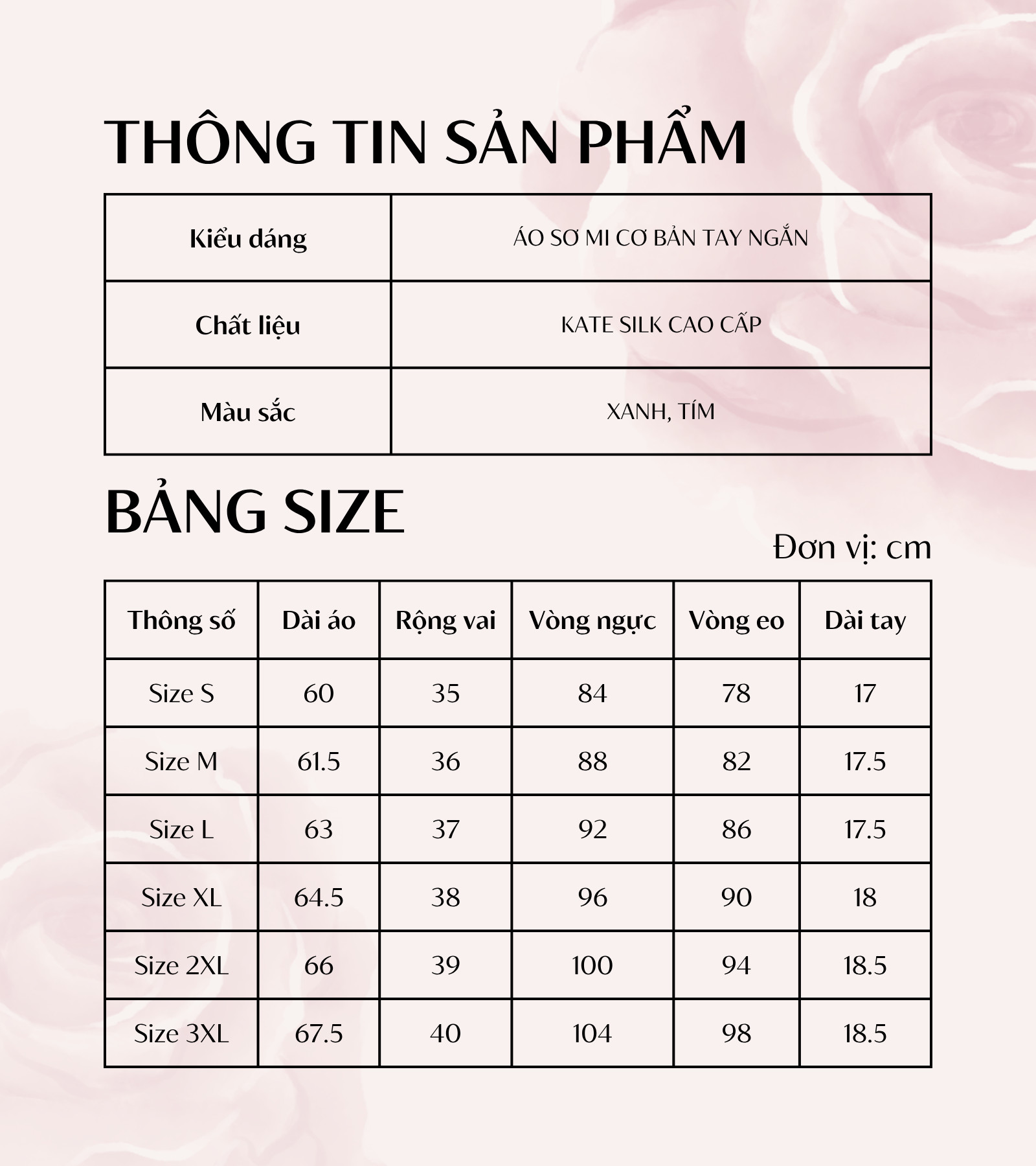 ÁO SƠ MI CHIẾT EO TAY NGẮN AB0503