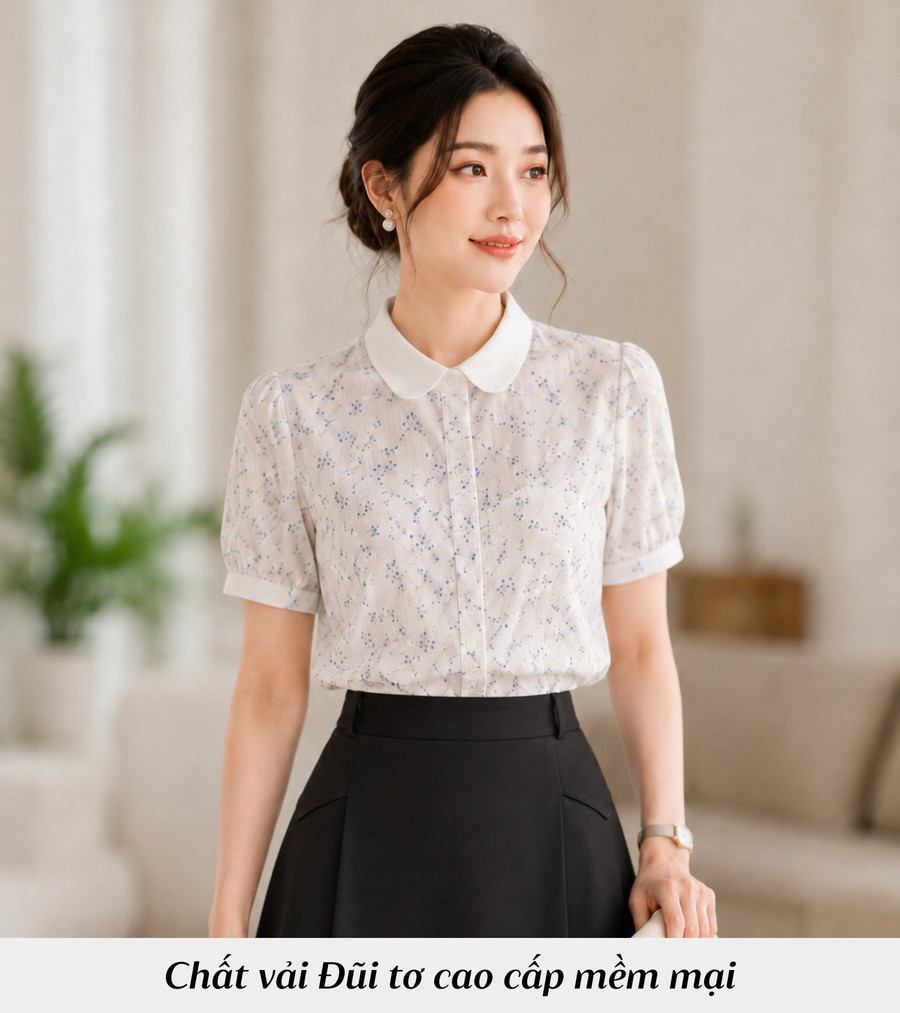 ÁO SƠ MI HOẠ TIẾT TK0088