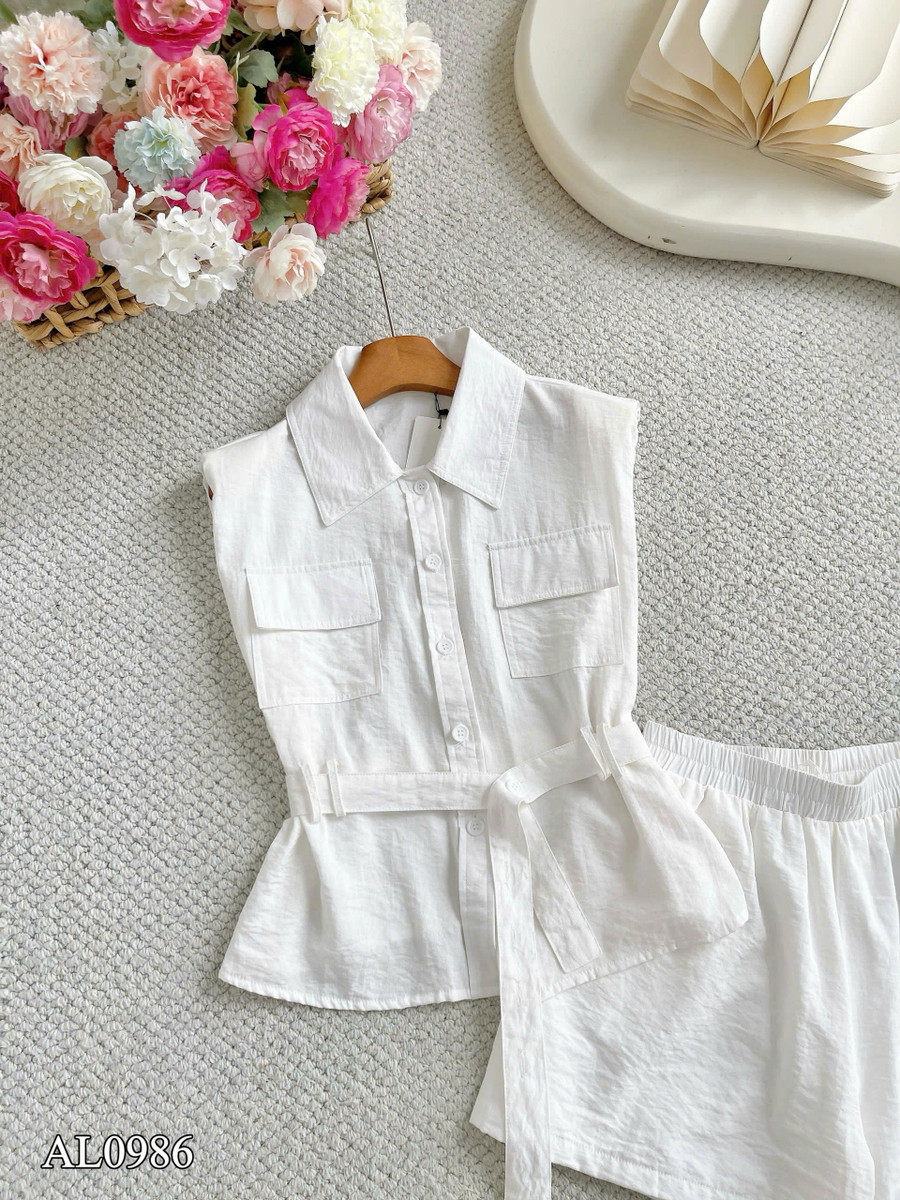 SET ÁO SÁT NÁCH QUẦN SHORT AL0986