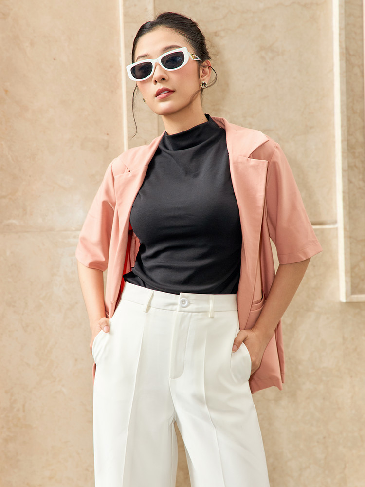 ÁO BLAZER FORM SUÔNG CƠ BẢN AB0430