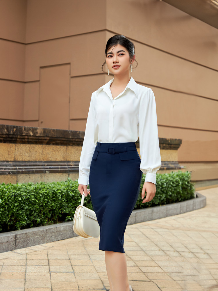 ÁO SƠ MI AB0380 Trắng