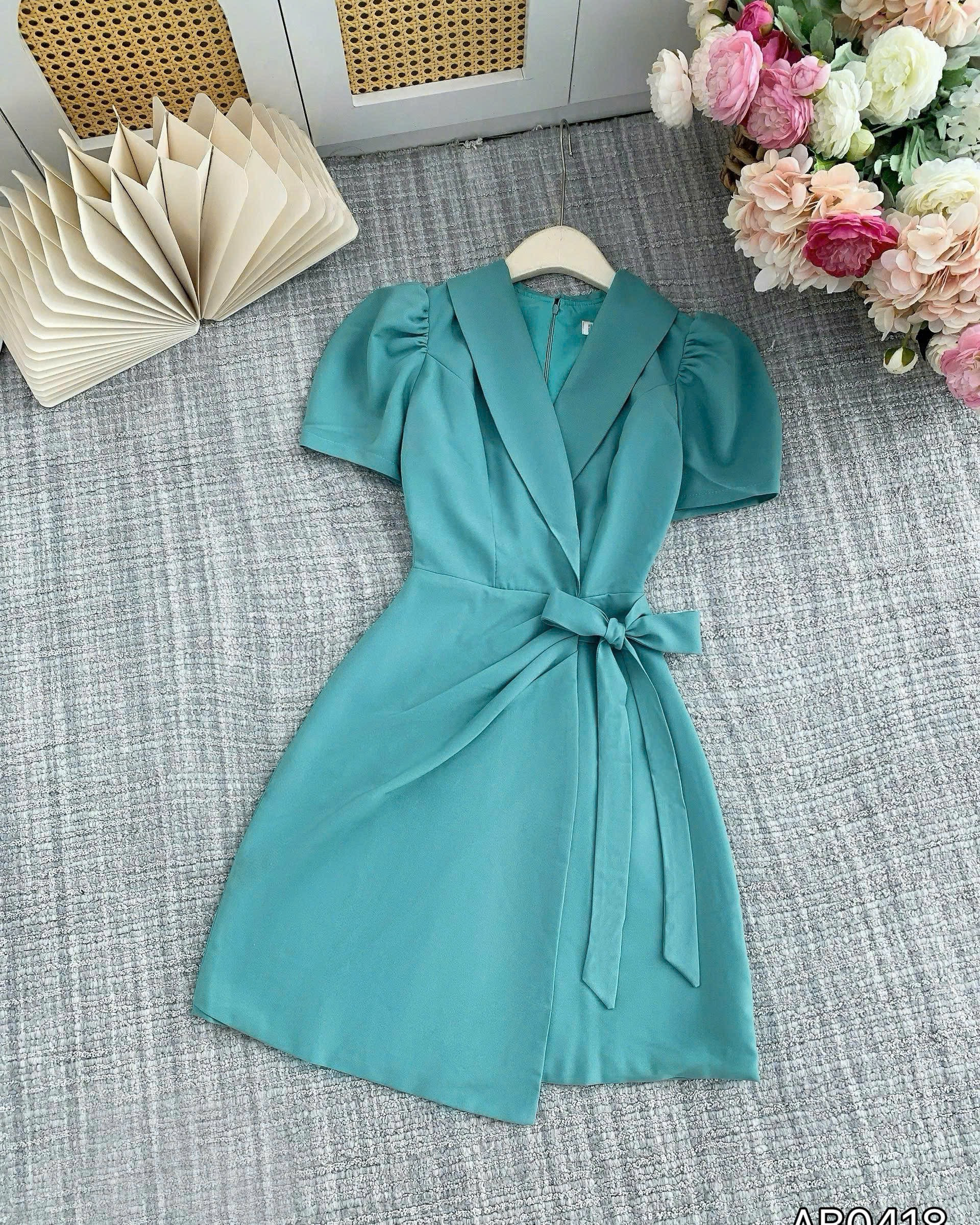 ĐẦM THẮT NƠ AB0418