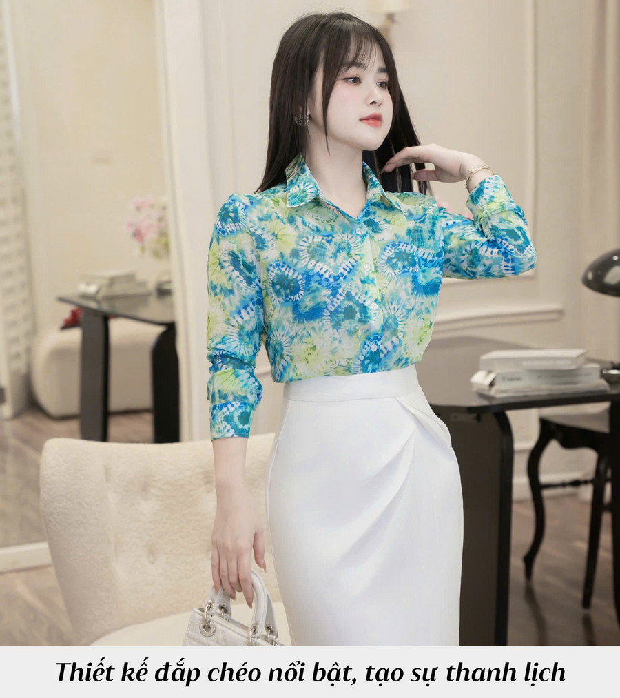 CHÂN VÁY BÚT CHÌ XẺ TÀ AB0492