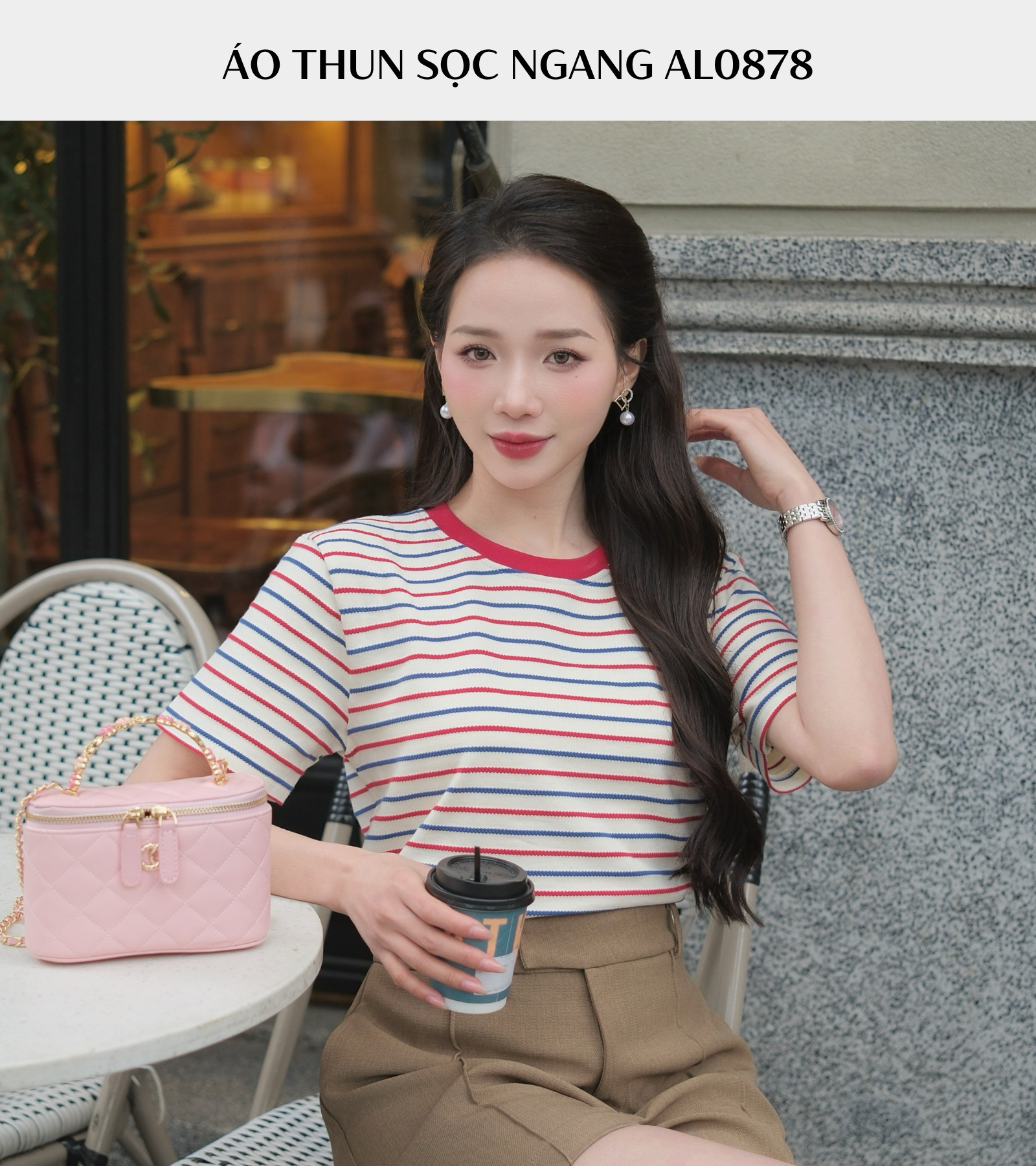 ÁO THUN SỌC NGANG AL0878