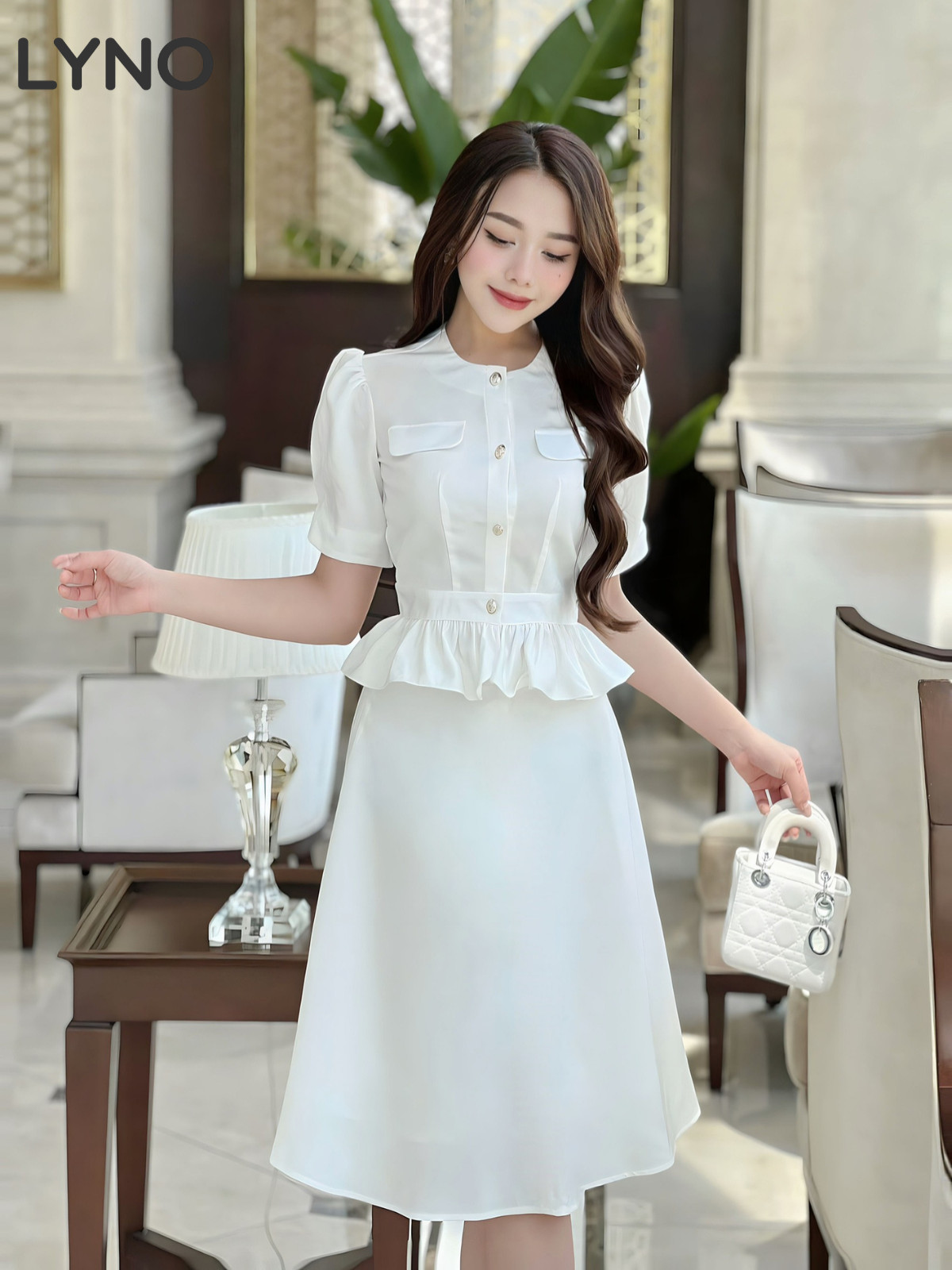 SET ÁO VÁY AK0011