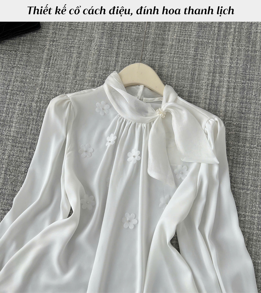 ÁO SƠ MI LỤA HI0030