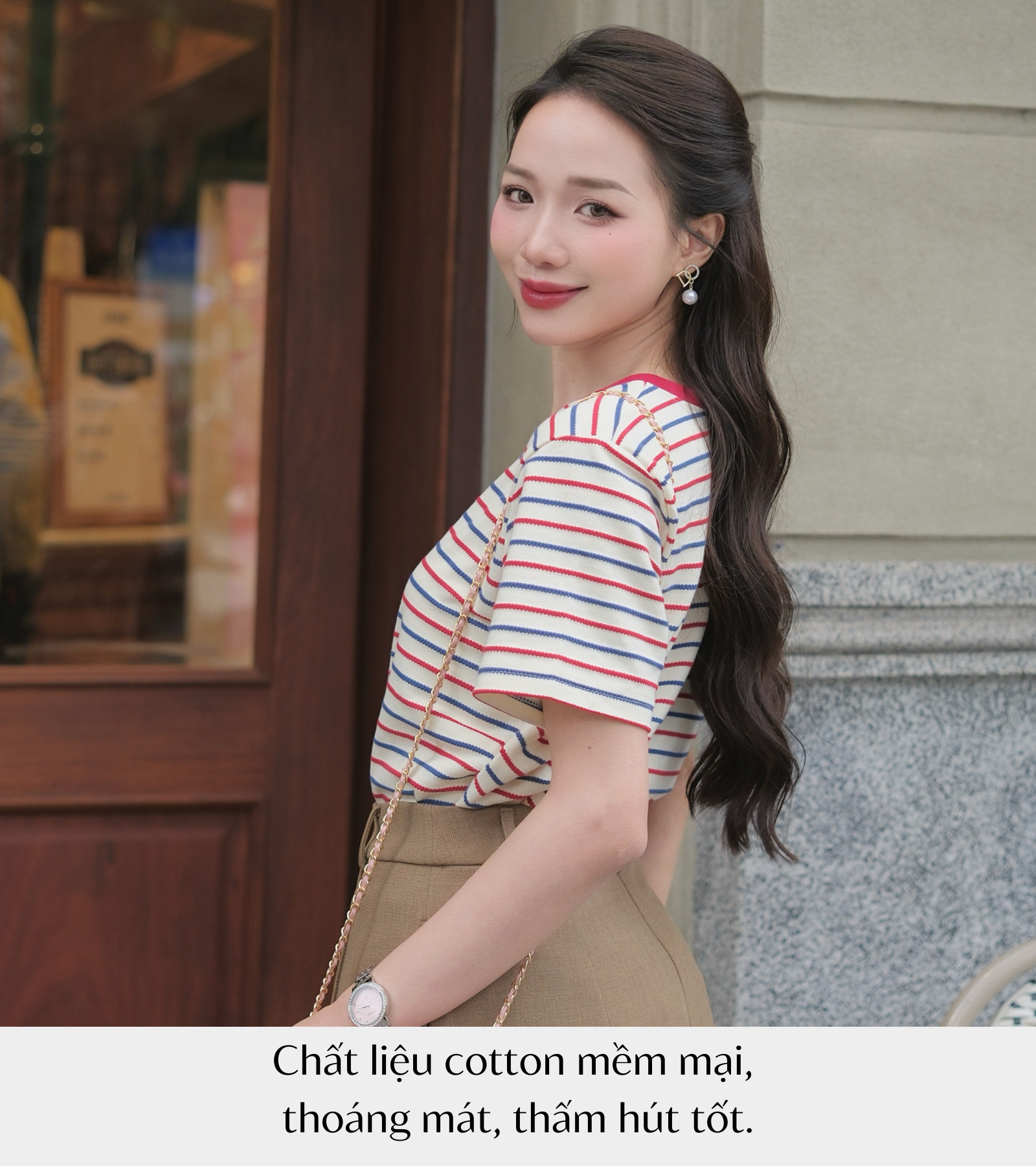 ÁO THUN SỌC NGANG AL0878