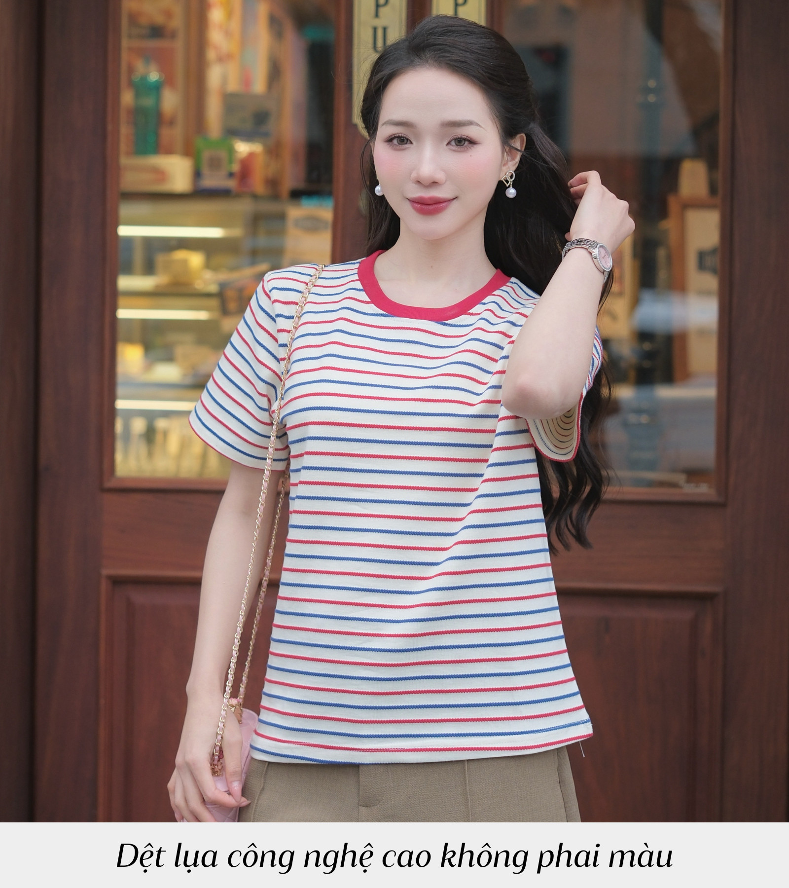 ÁO THUN SỌC NGANG AL0878