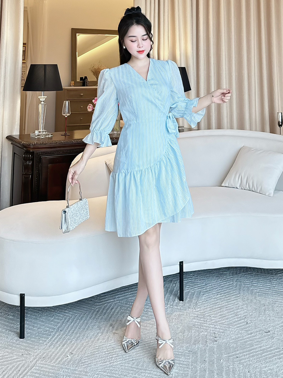 ĐẦM TAY BÈO AB0429