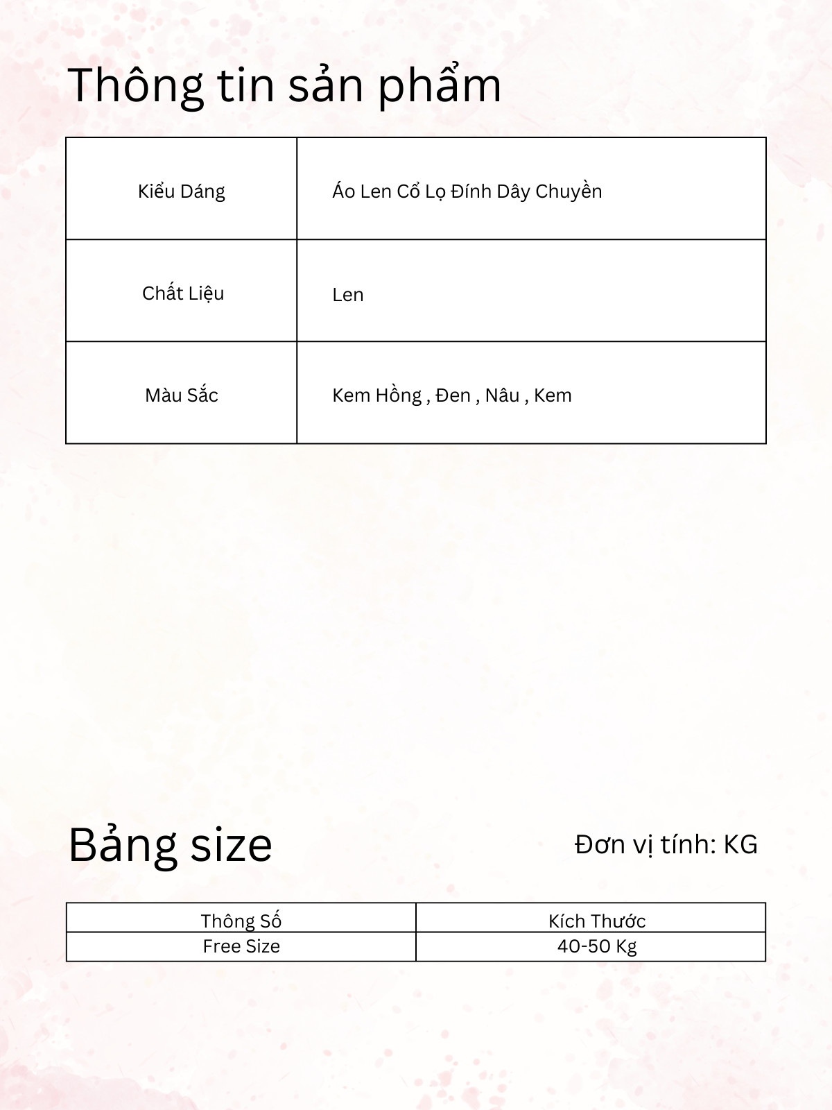 ÁO LEN CỔ LỌ ĐÍNH DÂY CHUYỀN AL0801