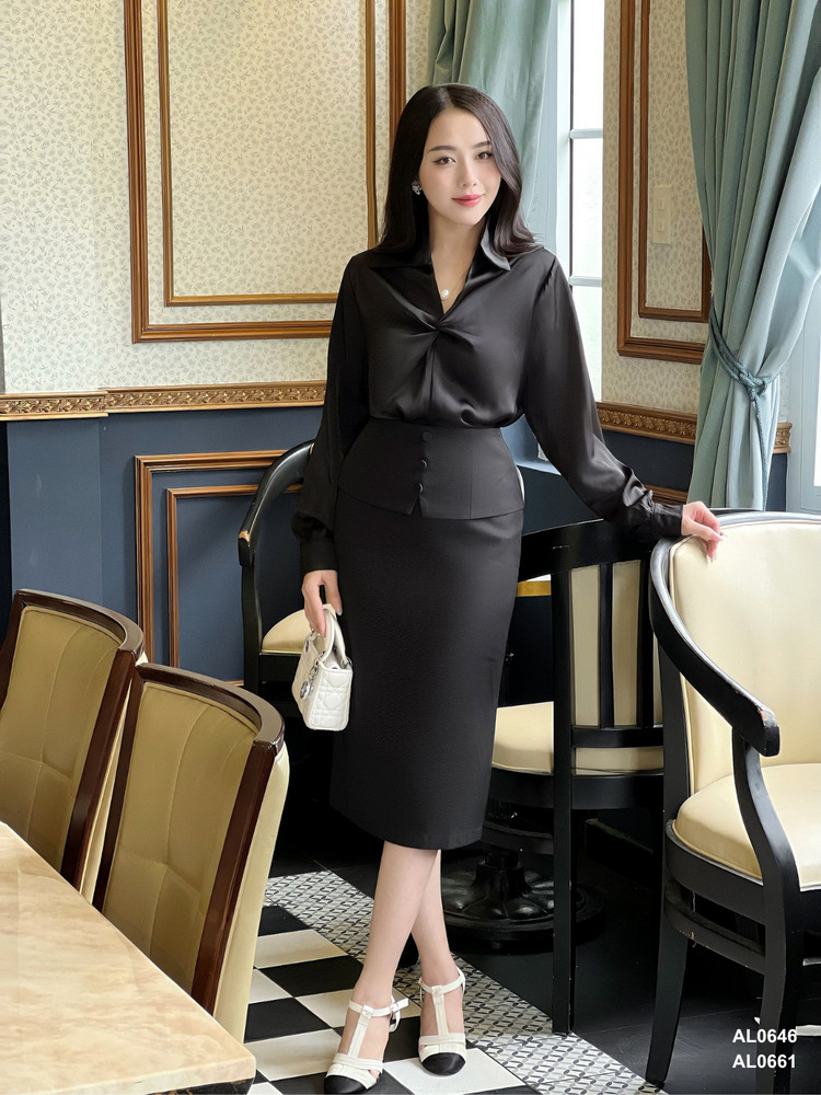 CHÂN VÁY 3 NÚT KẾT AL0661