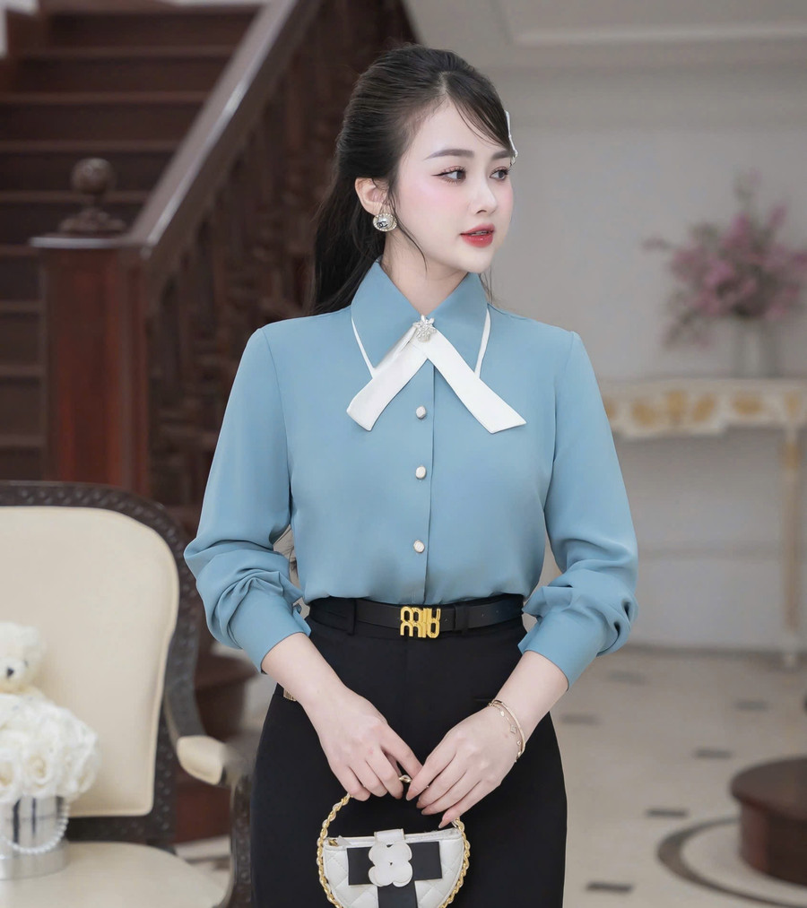 ÁO SƠ MI TAY DÀI AL0904
