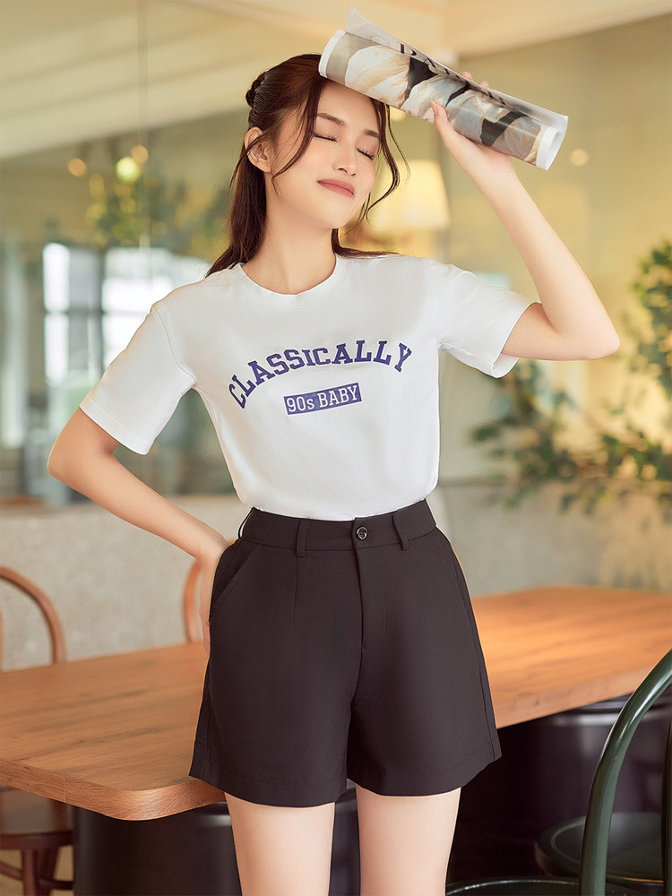 ÁO THUN COTTON 4 CHIỀU AB0377