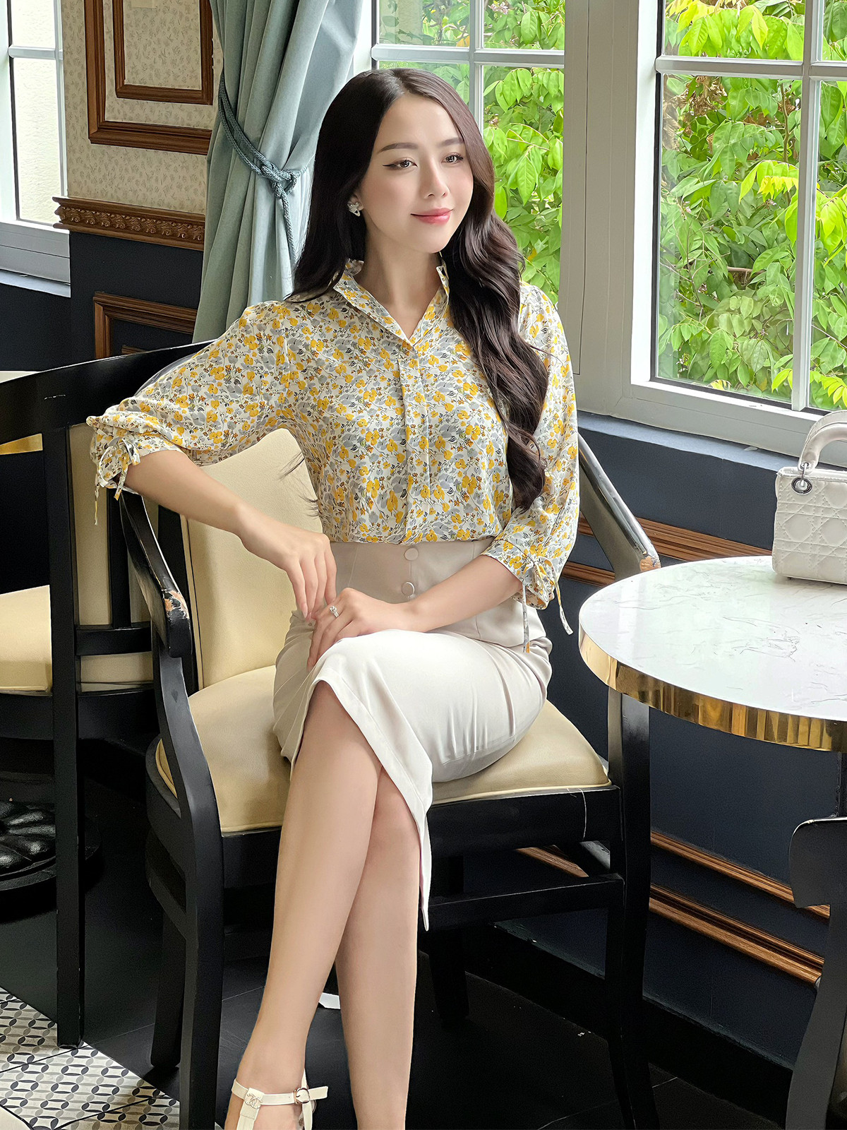 CHÂN VÁY 3 NÚT KẾT AL0661