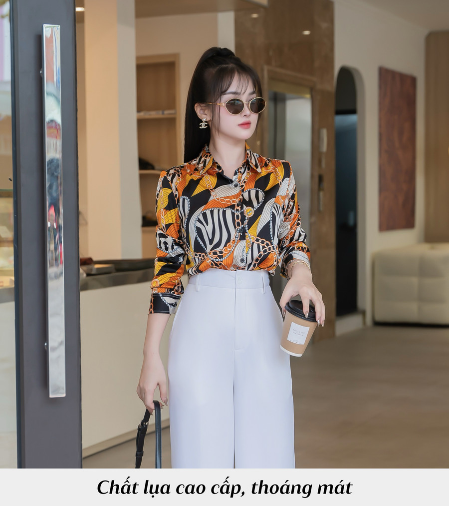 ÁO SƠ MI HỌA TIẾT AB0510