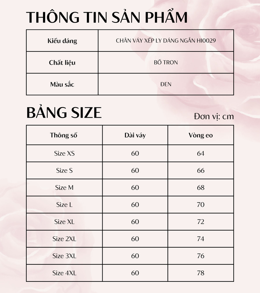 CHÂN VÁY XẾP LY HI0029