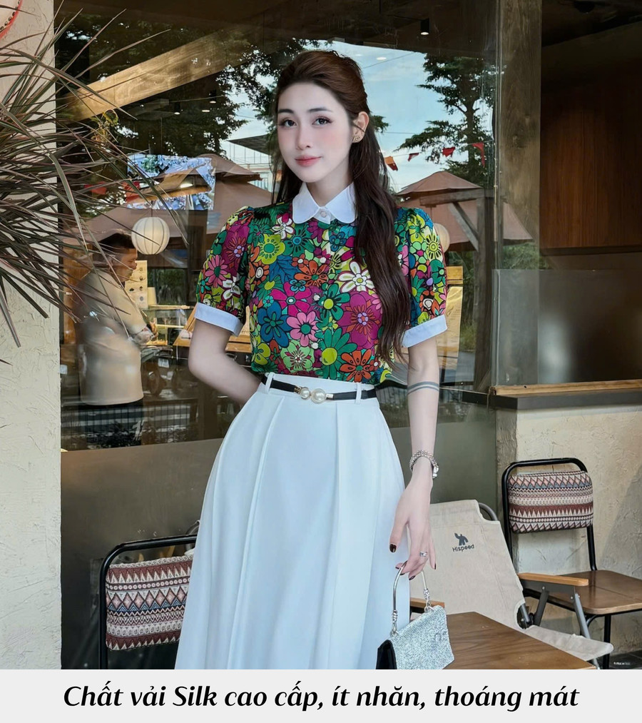 ÁO SƠ MI HỌA TIẾT AB0505