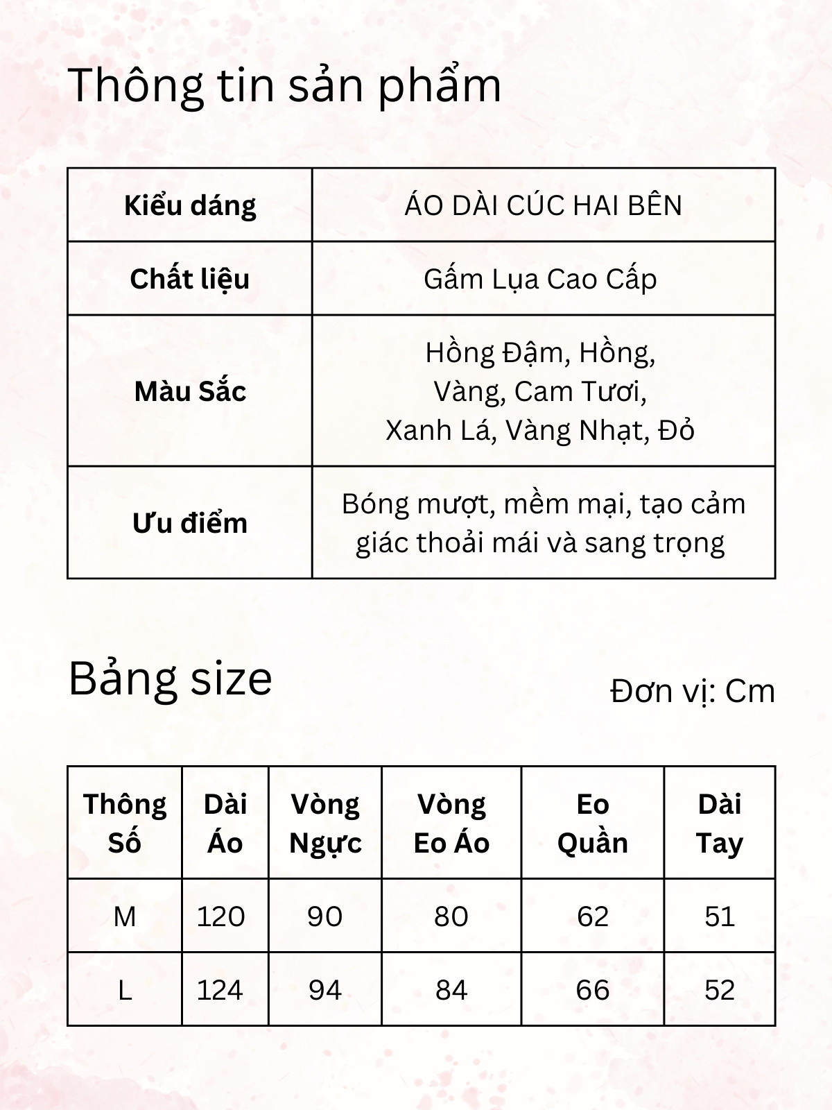 SET ÁO DÀI CÚC HAI BÊN AL0825