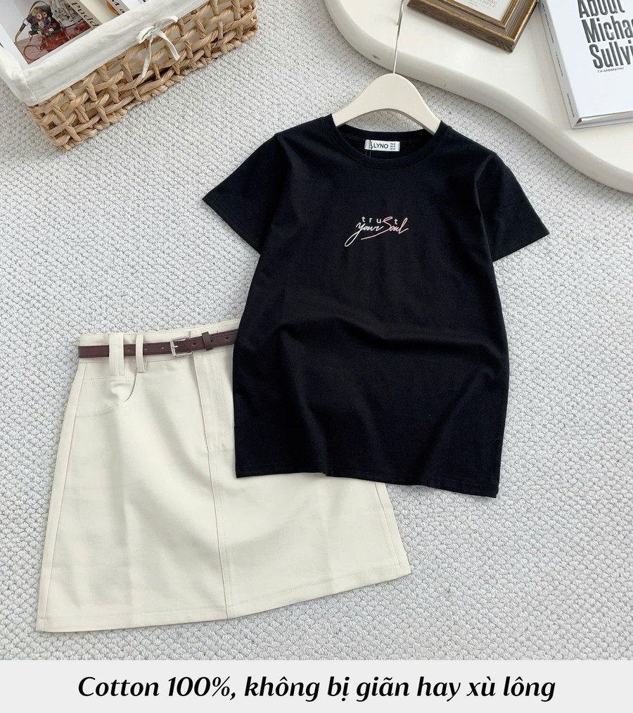 ÁO THUN NGẮN TAY FORM VỪA AL0934