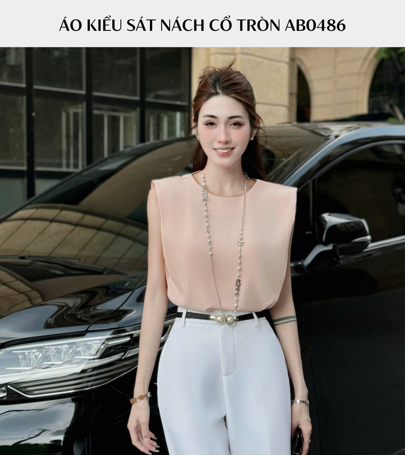 ÁO KIỂU CỔ TRÒN AB0486