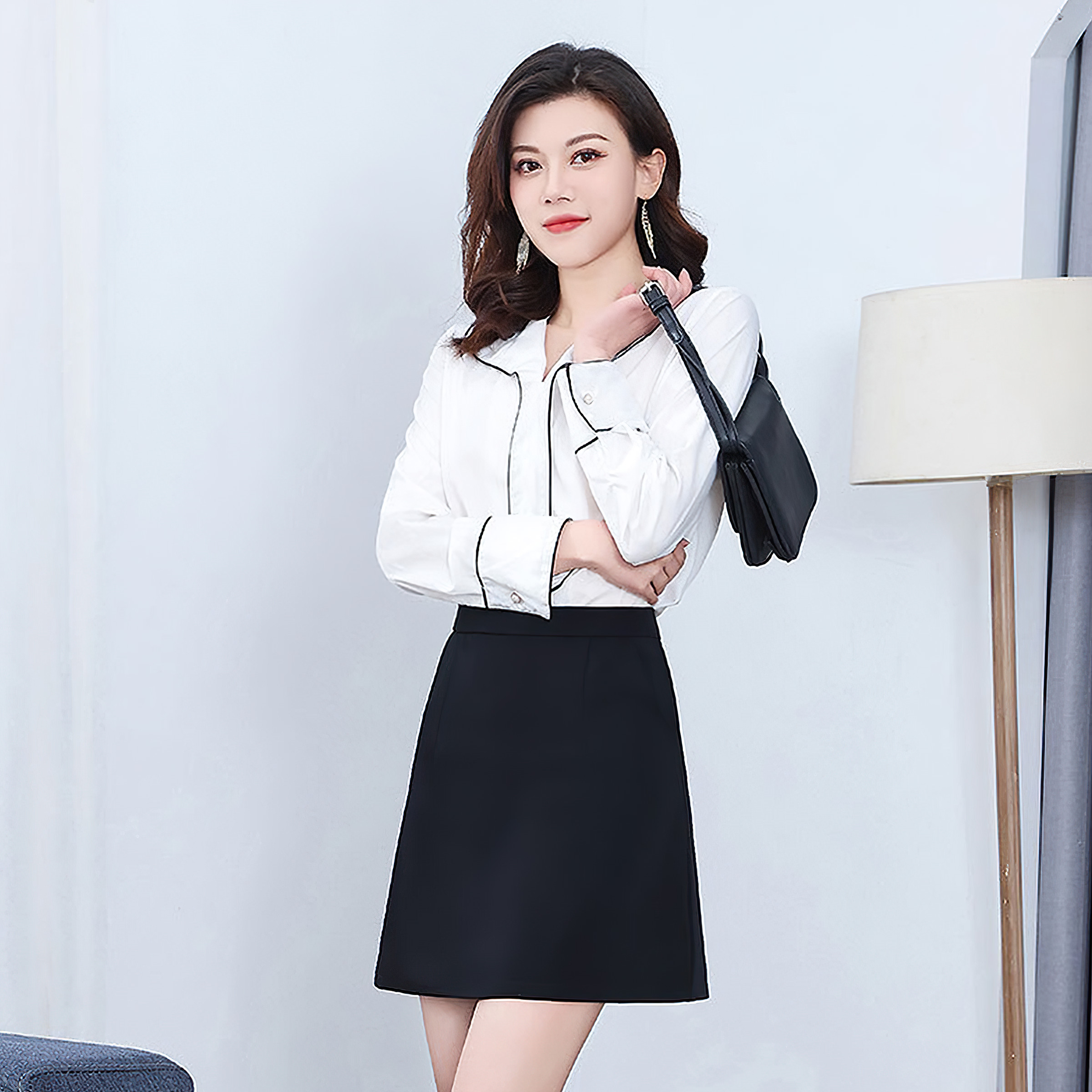 CHÂN VÁY CHỮ A AB0354