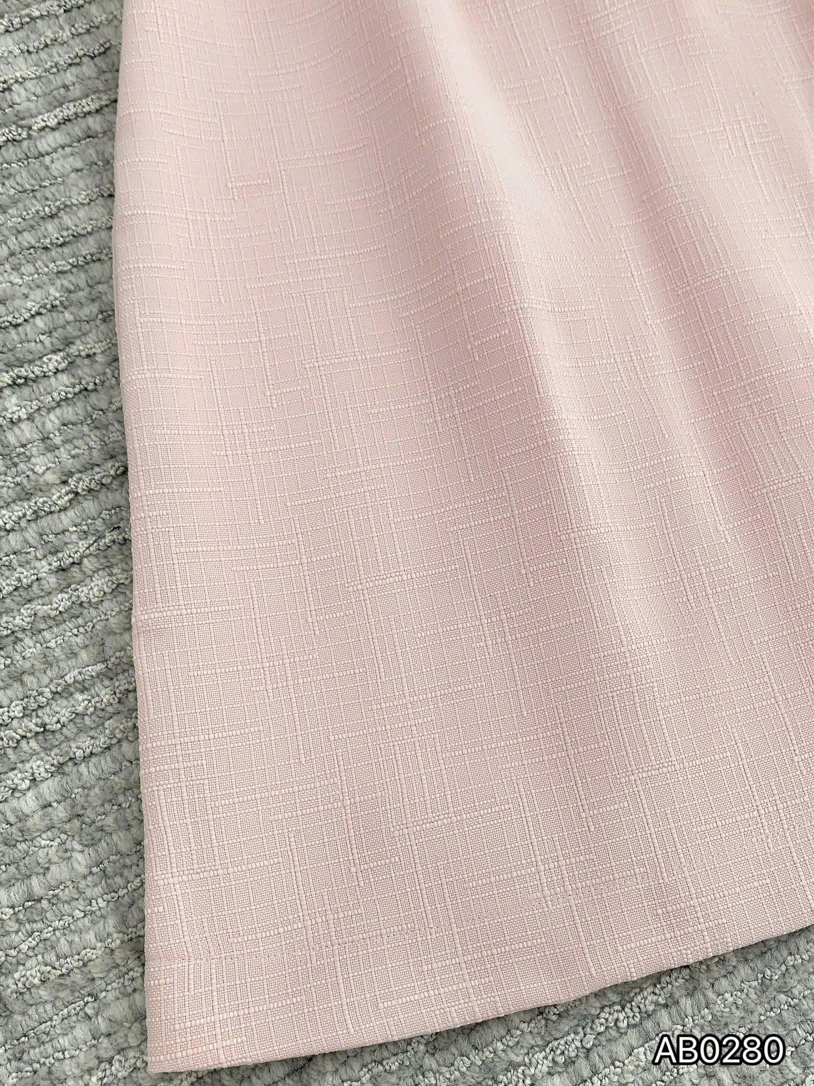 Đầm Công Sở Dáng Chữ A Linen Gân AB0280