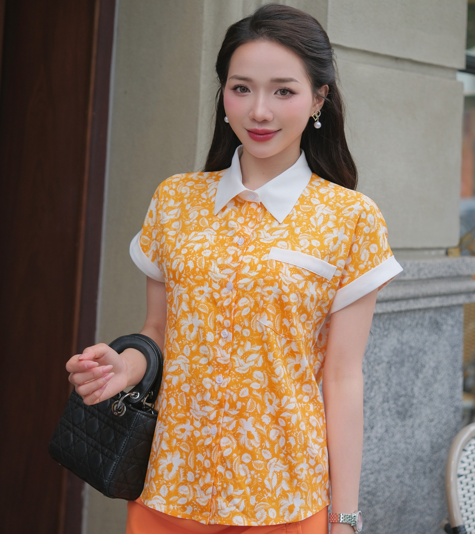 ÁO SƠ MI LỤA AB0499