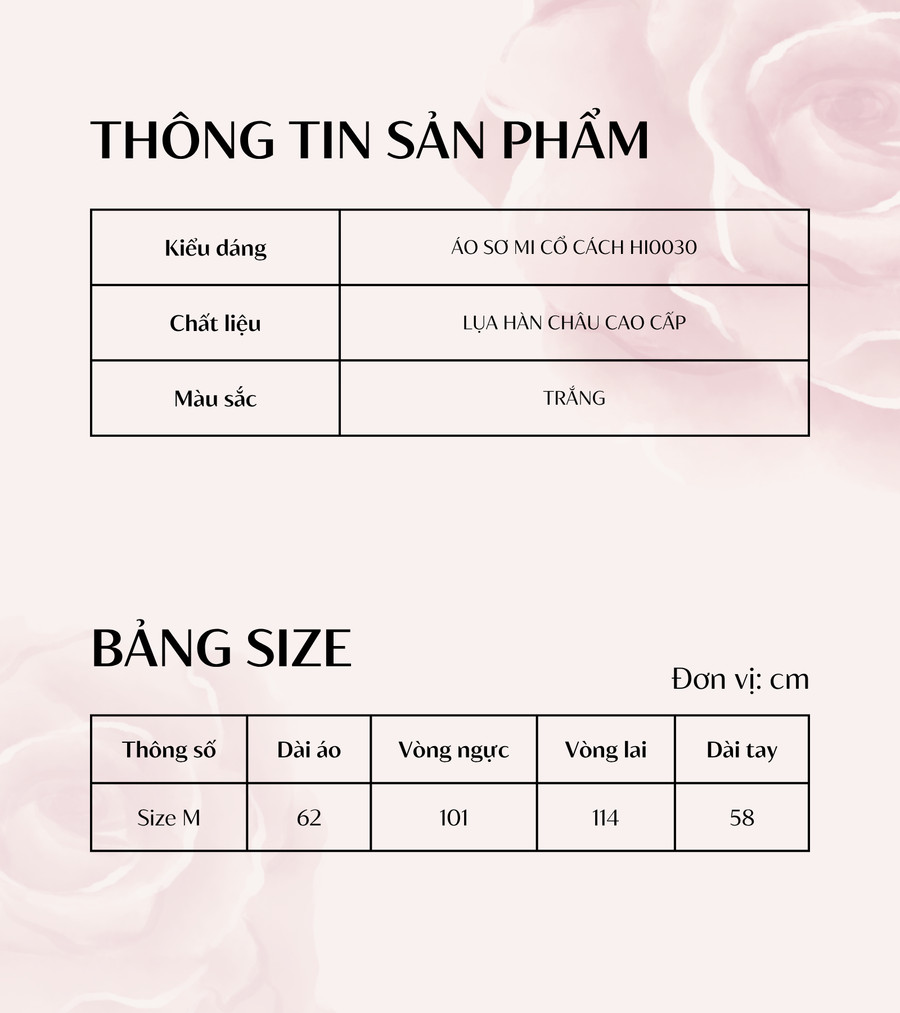 ÁO SƠ MI LỤA HI0030