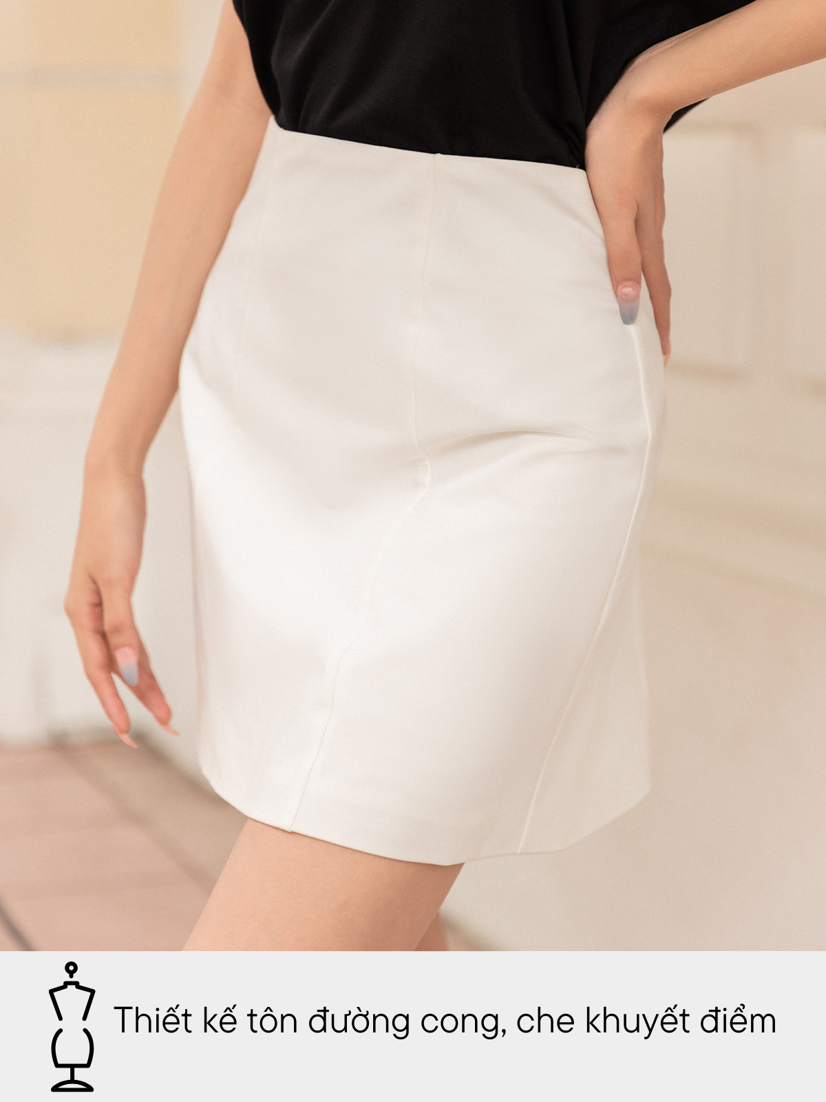 CHÂN VÁY CHỮ A AB0365