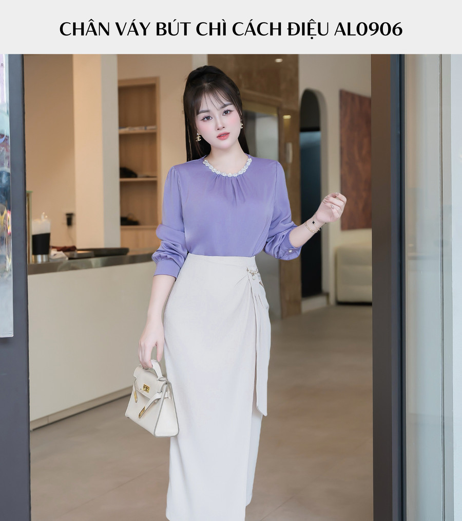 CHÂN VÁY LỆCH TÀ AL0906