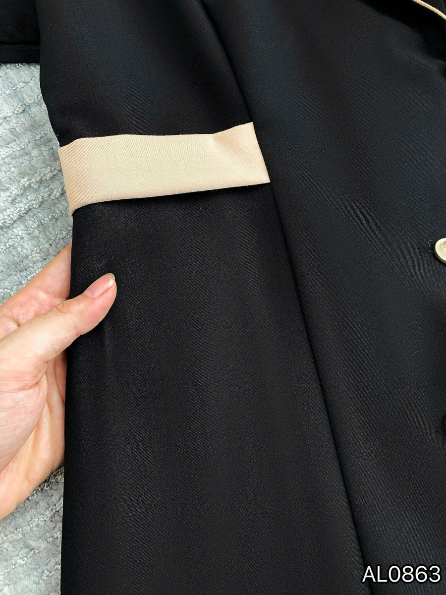 ĐẦM VEST CỔ PHỐI AL0863