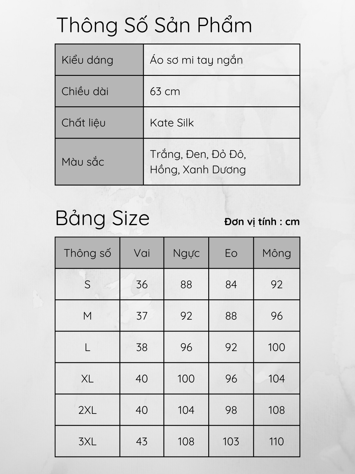 SƠ MI CƠ BẢN TAY NGẮN AB0390