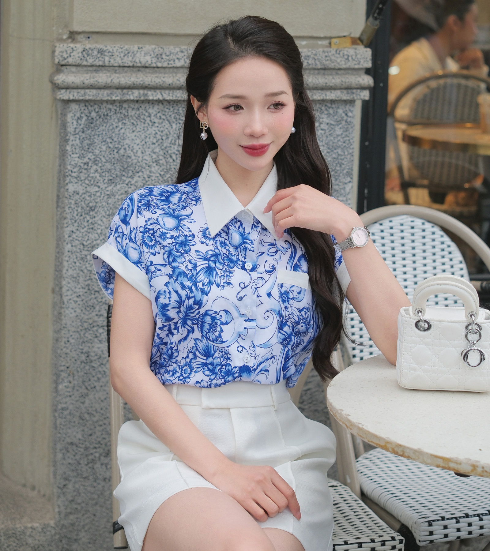 ÁO SƠ MI LỤA AB0497