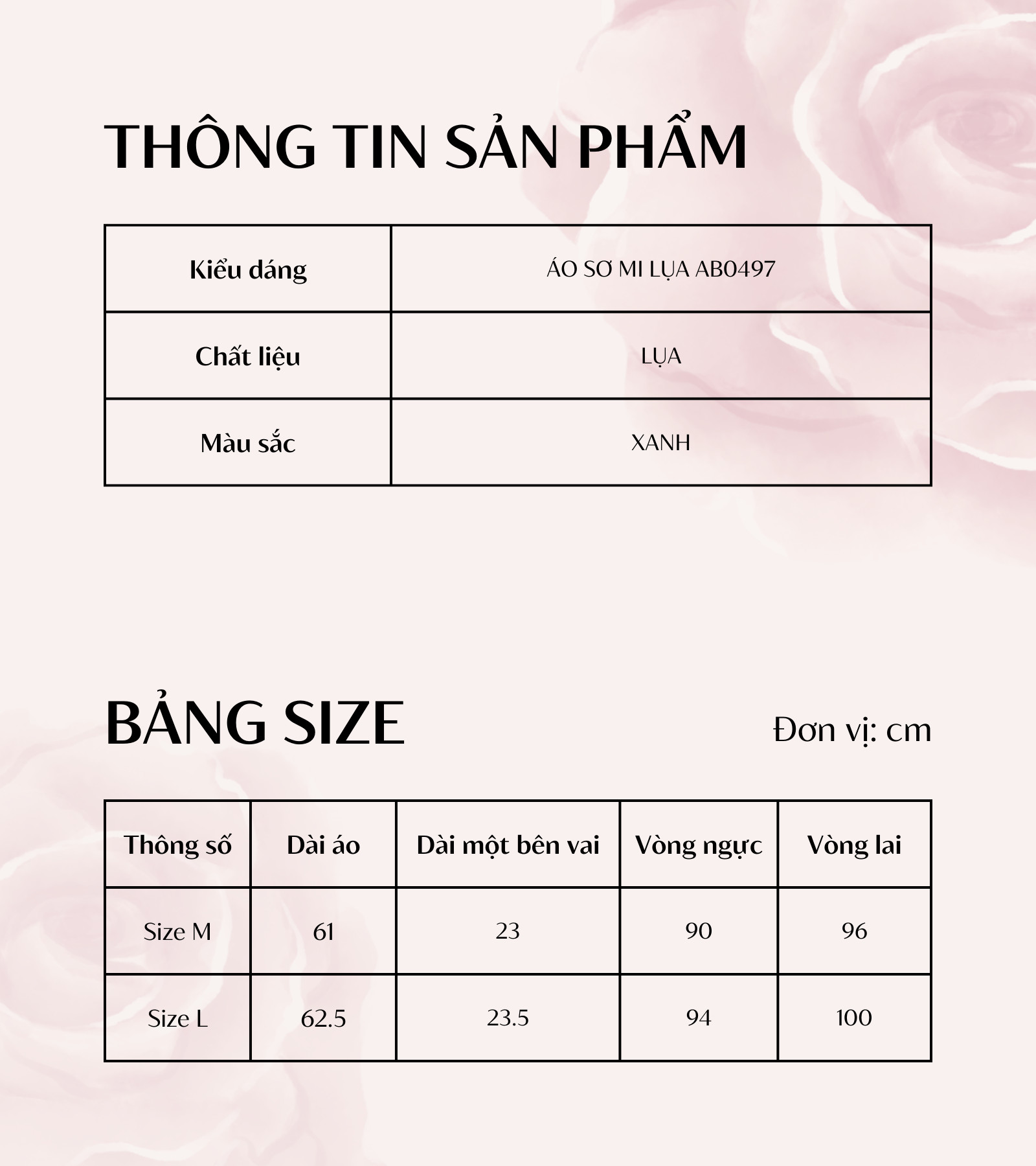ÁO SƠ MI LỤA AB0497