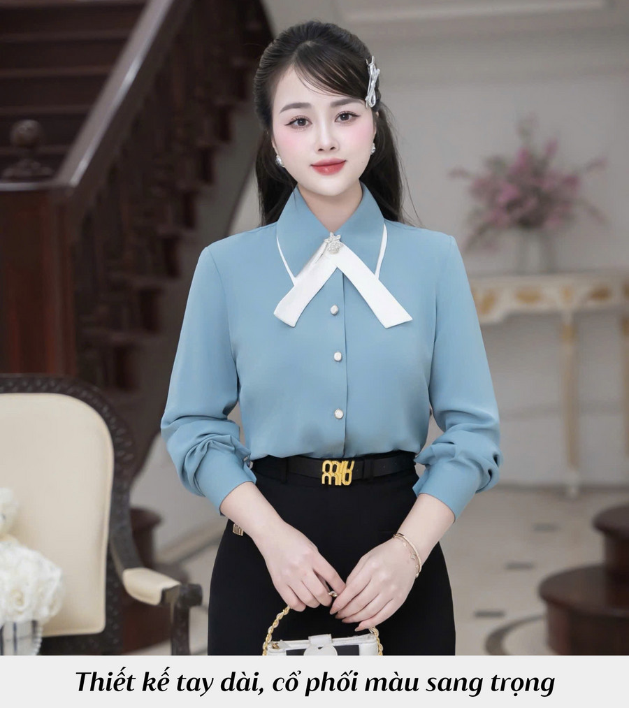 ÁO SƠ MI TAY DÀI AL0904