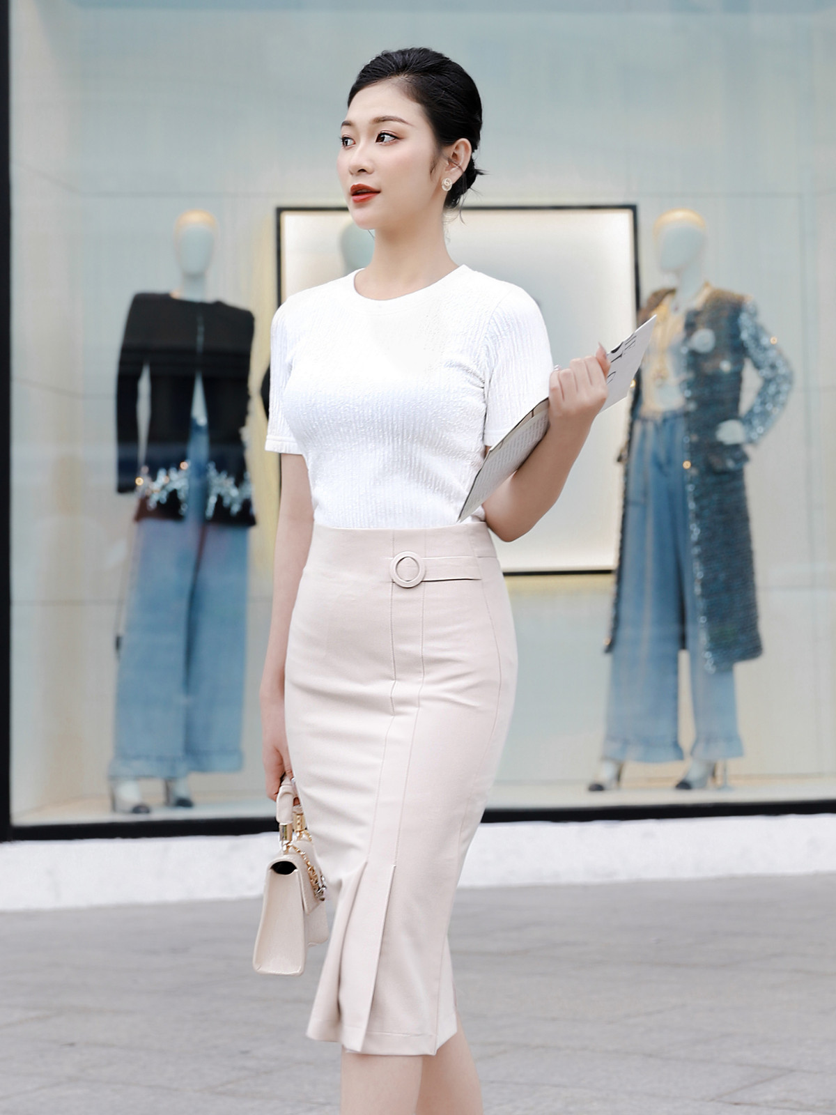 ÁO THUN XỐP FORM ÔM AB0338