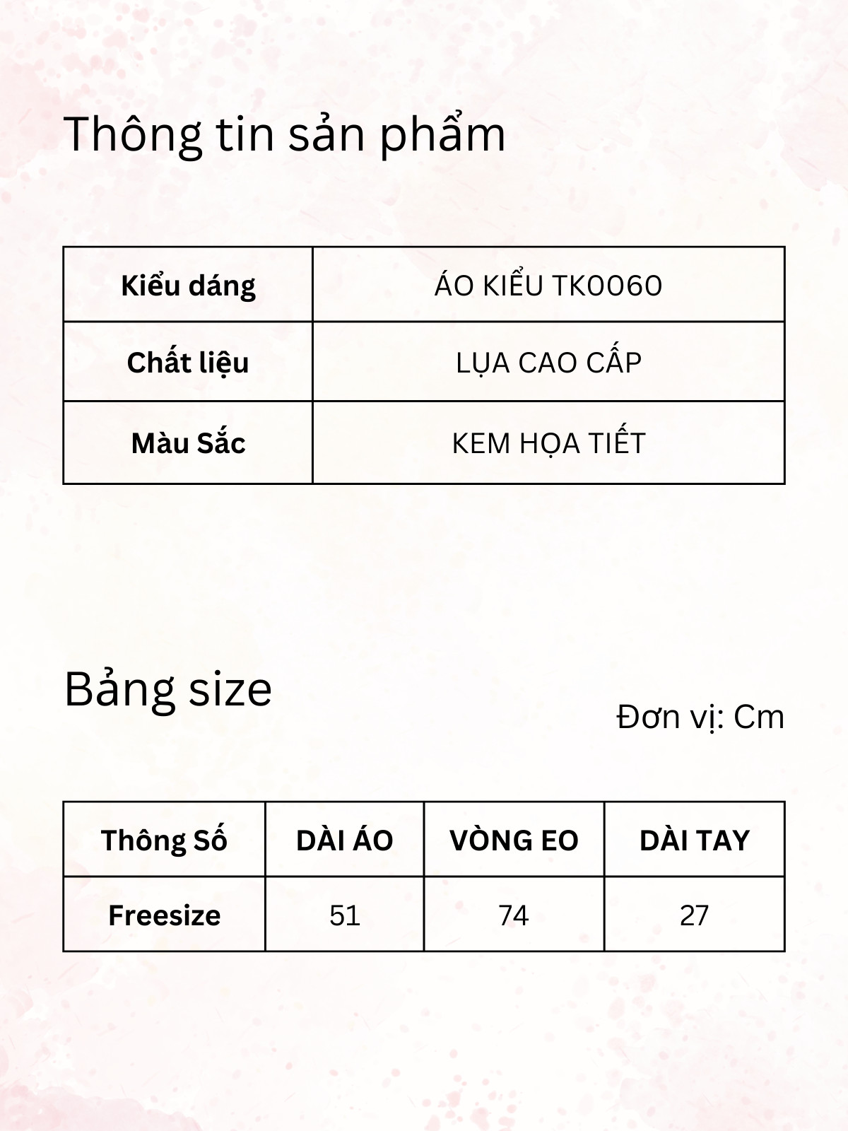 ÁO KIỂU TK0060