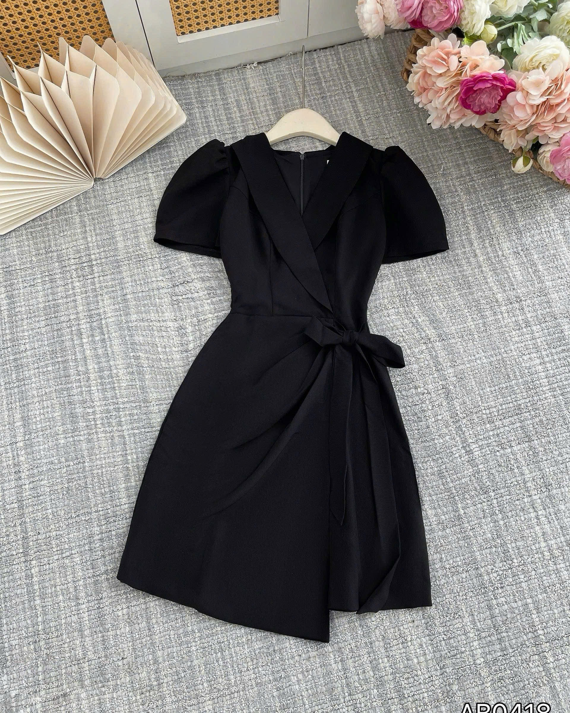 ĐẦM THẮT NƠ AB0418
