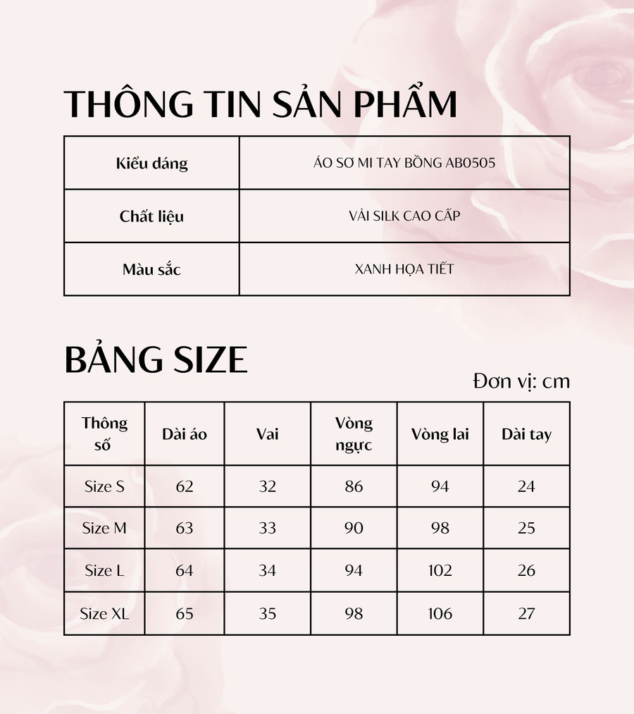 ÁO SƠ MI HỌA TIẾT AB0505