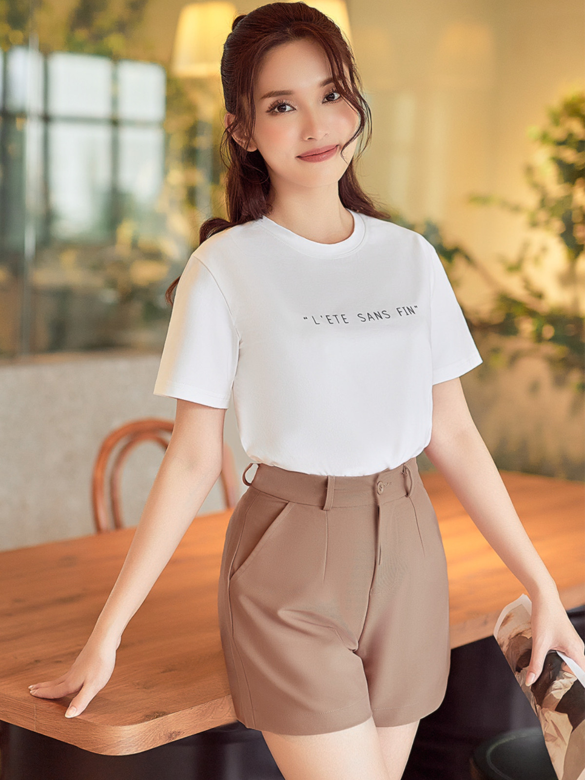 ÁO THUN COTTON 4 CHIỀU AB0374