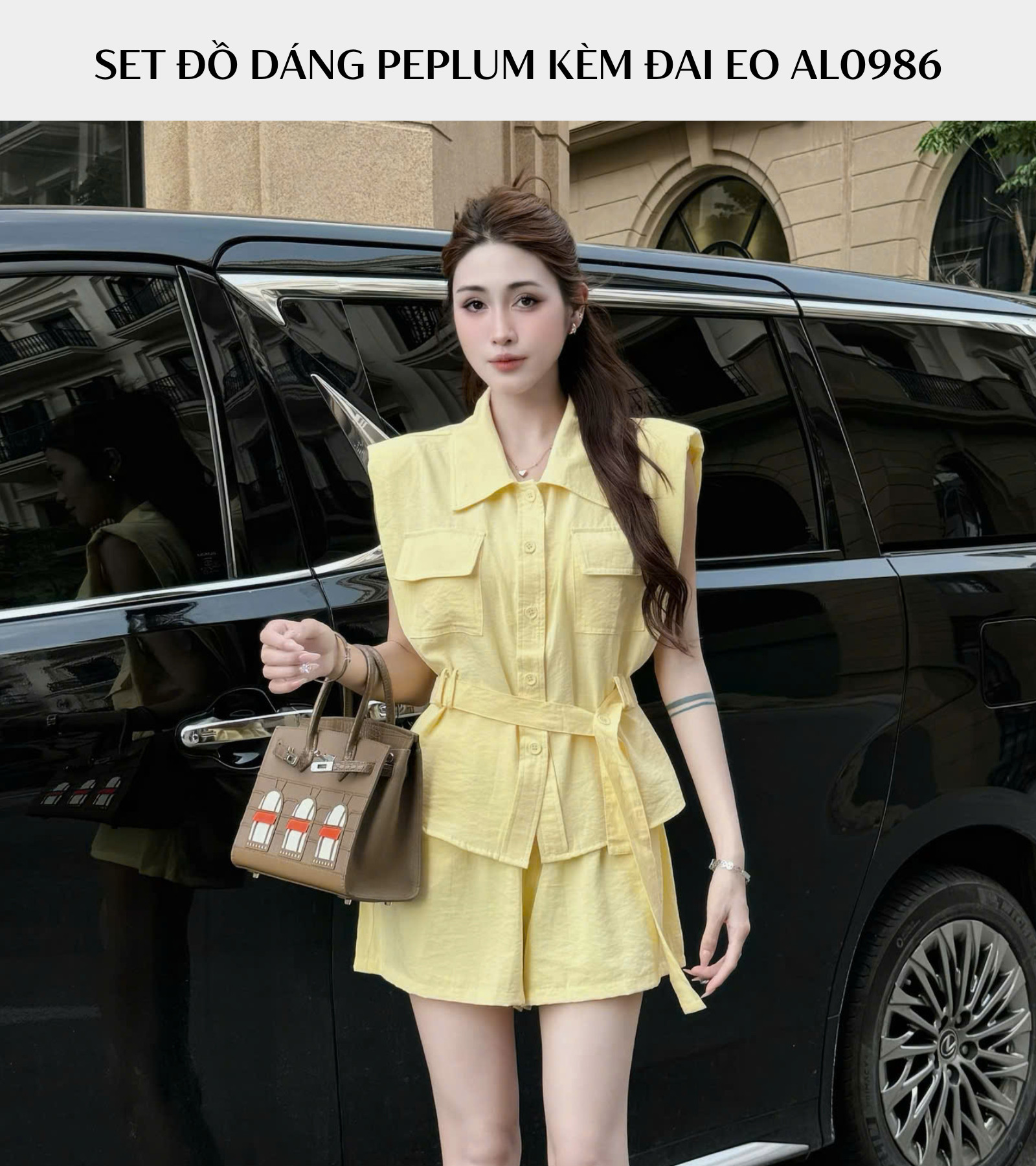 SET ÁO SÁT NÁCH QUẦN SHORT AL0986