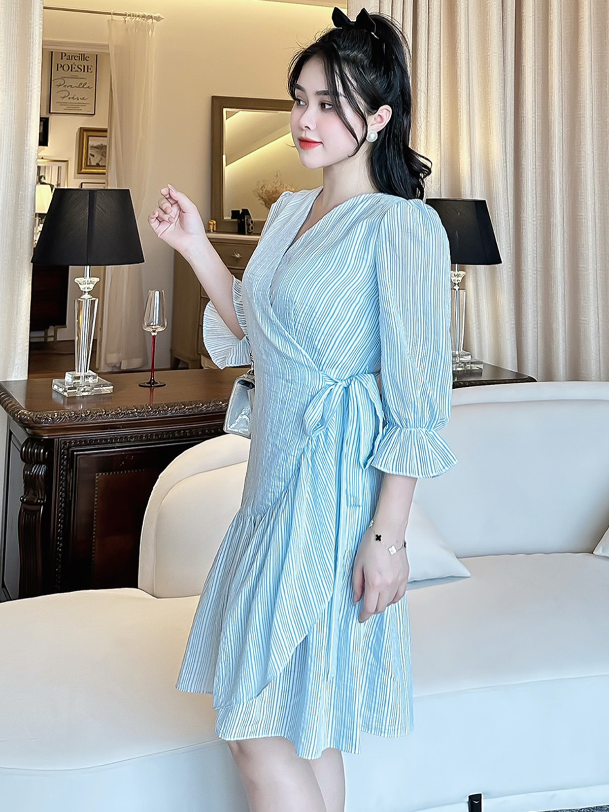 ĐẦM TAY BÈO AB0429