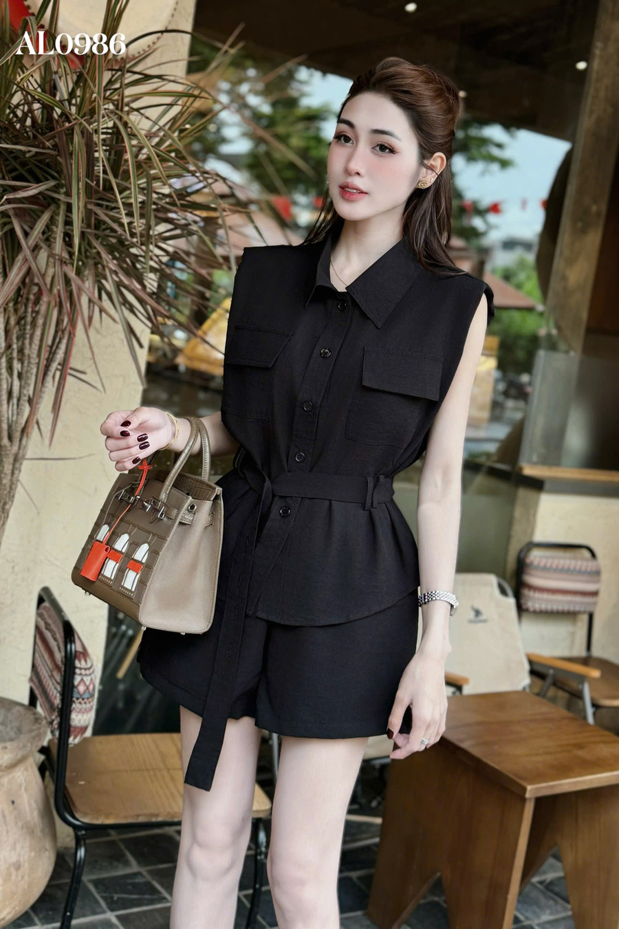 SET ÁO SÁT NÁCH QUẦN SHORT AL0986